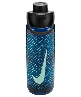 Nike Trinkflasche TR Renew Recharge Chug Bottle Graphic ACG blau 709ml